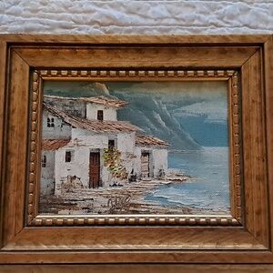 Vintage oil painting from Spain. Signed